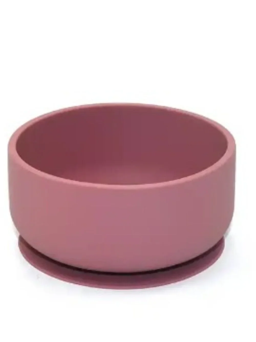 New! Silicone Toddler Bowl | Deep Bowl with Gray & Pink Color Options